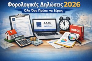 φορολογικες δηλωσεις 2026