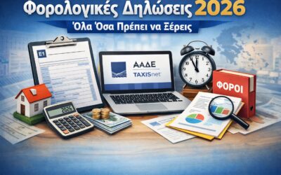 Φορολογικές Δηλώσεις 2026: Όλα Όσα Πρέπει να Ξέρεις